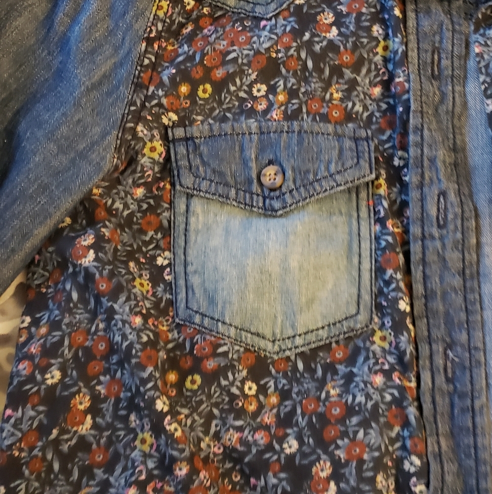 Light Denim Button Up - Picture 3 of 4
